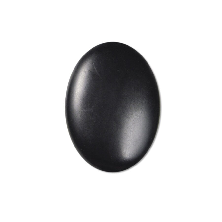 Dakota Stones Matte Onyx 25x18mm Oval Cabochon Gemstones.  CAB-MOX25x18OV