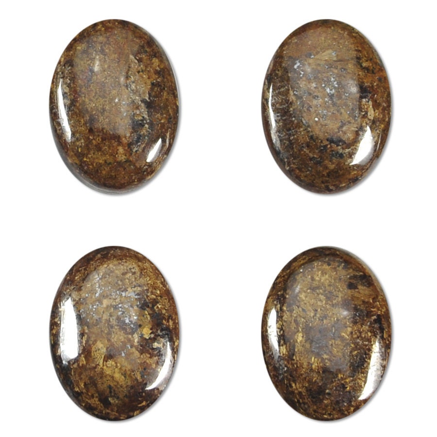 Dakota Stones Bronzite 25x18mm Oval Cabochon Gemstones. CAB- BRZ25x18OV