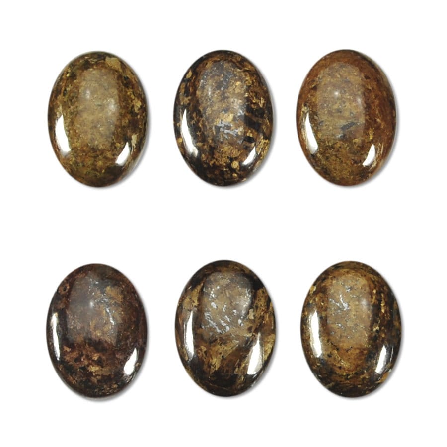Dakota Stones Bronzite 14x10mm Oval Cabochon Gemstones. CAB- BRZ14x10OV