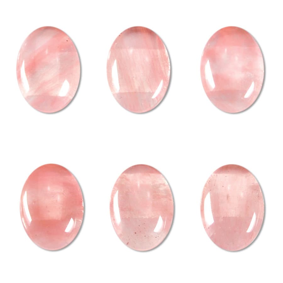 Dakota Stones Cherry Quartz 14X10mm Oval Cabochon Gemstones CAB-CHQ14x10OV