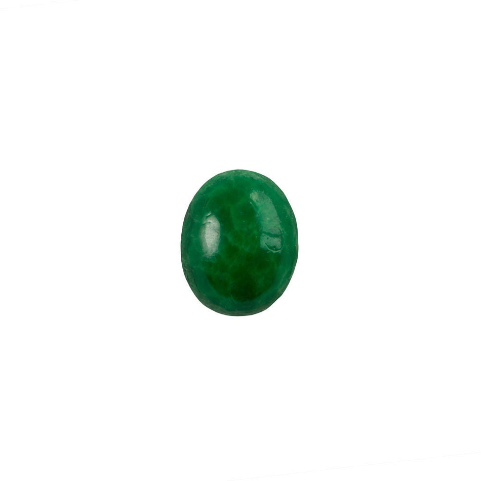 Jade Matrix Glass Cabochons 10x8mm (6) cab6002C
