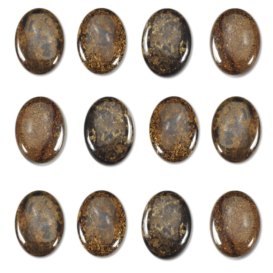 Dakota Stones Bronzite 18x13mm Oval Cabochon Gemstones. CAB- BRZ18x13OV