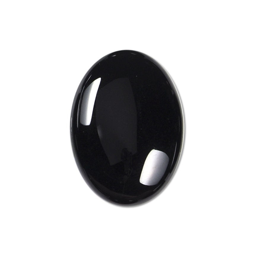 Dakota Stones Onyx 25x18mm Oval Cabochon Gemstones.  CAB-ONX25x18OV