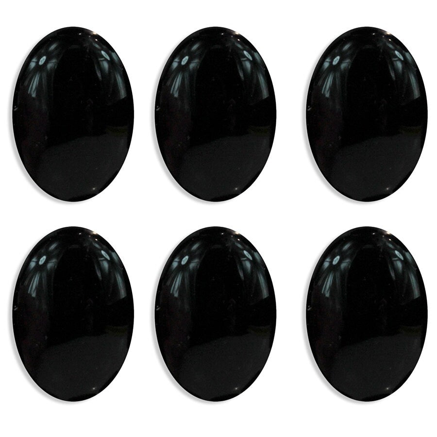 Dakota Stones Onyx 14x10mm Oval Cabochon Gemstones. CAB-ONX14x10OV