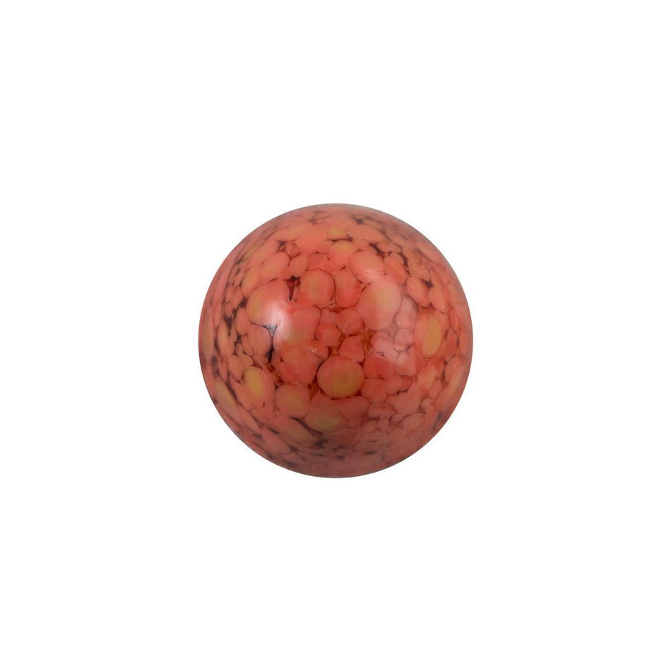 Vintage Coral Matrix High Dome Glass Cabochons 11mm (6) cab1035B