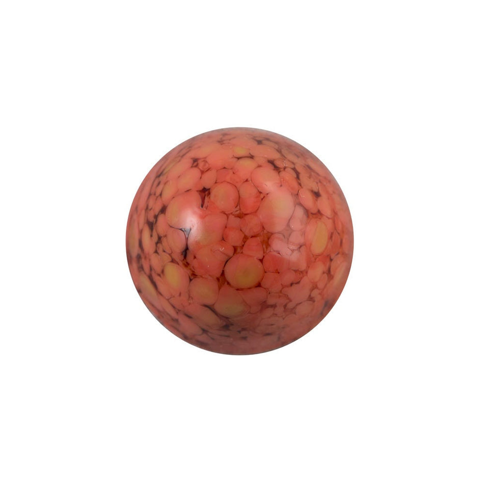 Vintage Coral Matrix Glass Cabochons 13mm (4) cab1006B