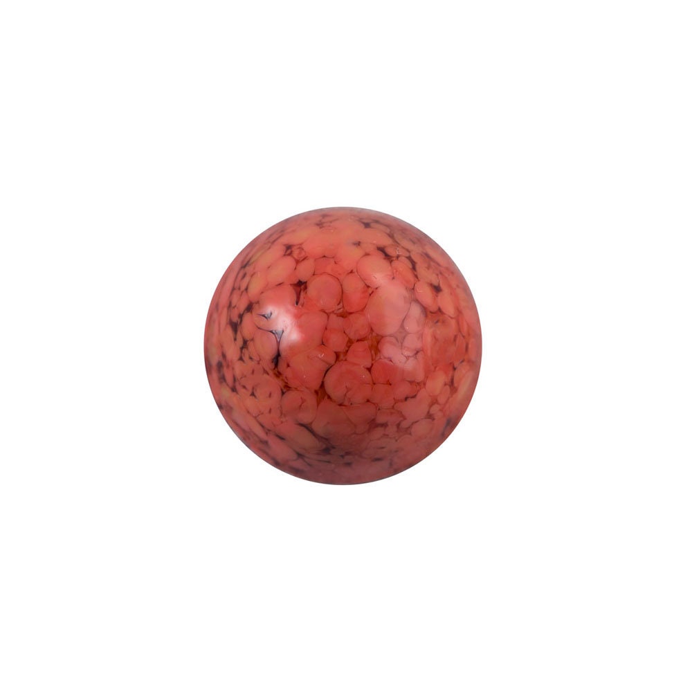 Red Coral Matrix Glass Cabochons 11mm (6) cab1005B