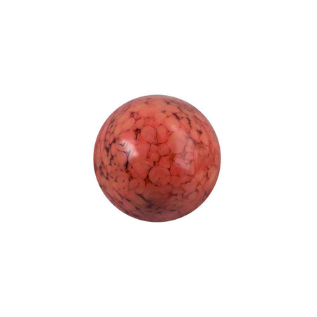 Red Coral Matrix Glass Cabochons 11mm (6) cab1005B