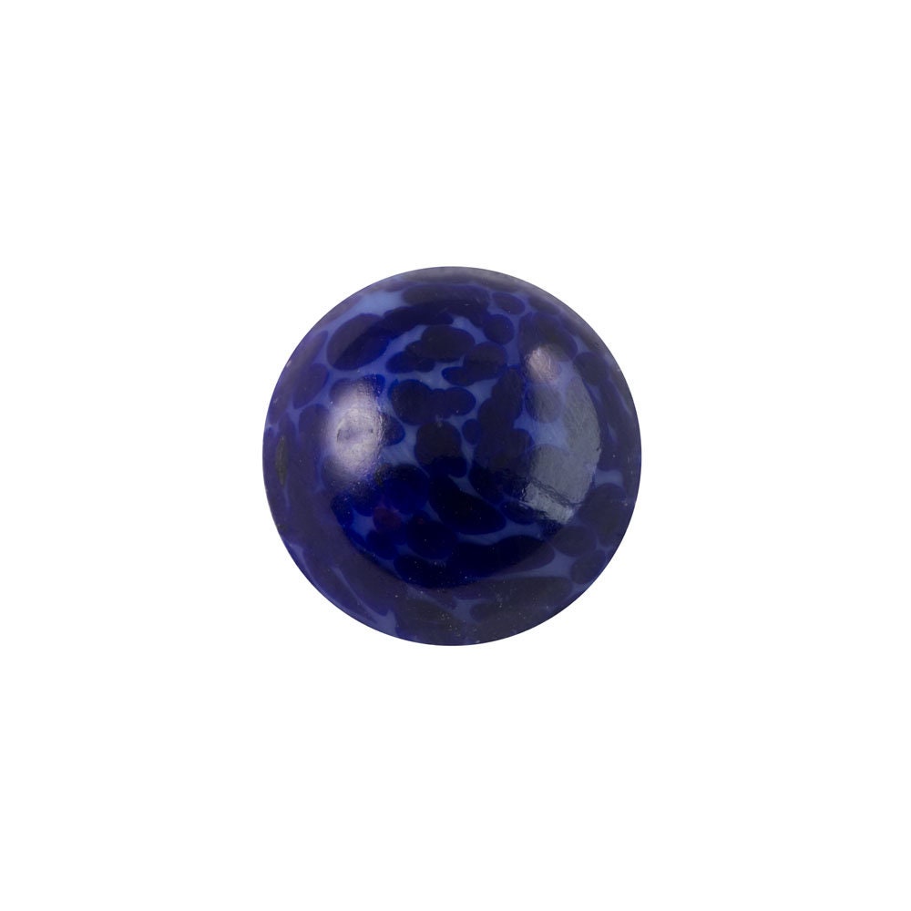 Lapis Blue Matrix Glass Cabochons 11mm (6) cab1005D