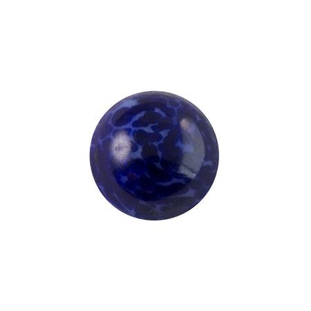Lapis Blue Matrix Glass Cabochons 11mm (6) cab1005D