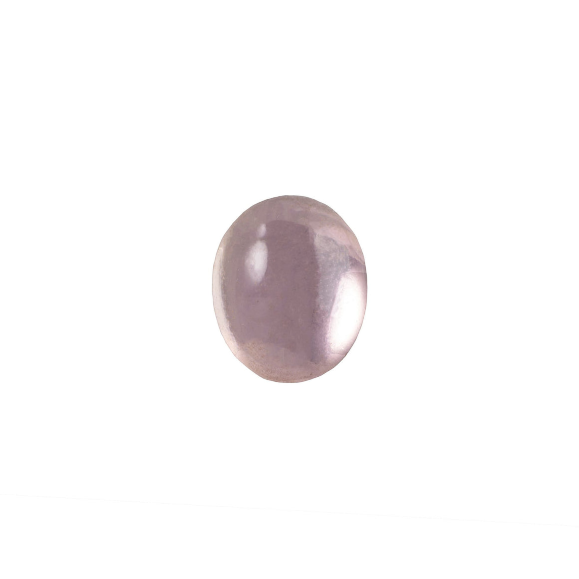 10x8mm Translucent Light Amethyst Foiled Glass Oval Cabochons (8) cab4002N