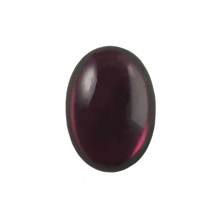 25x18mm Translucent Amethyst Foiled Glass Oval Cabochons (1) cab4006D