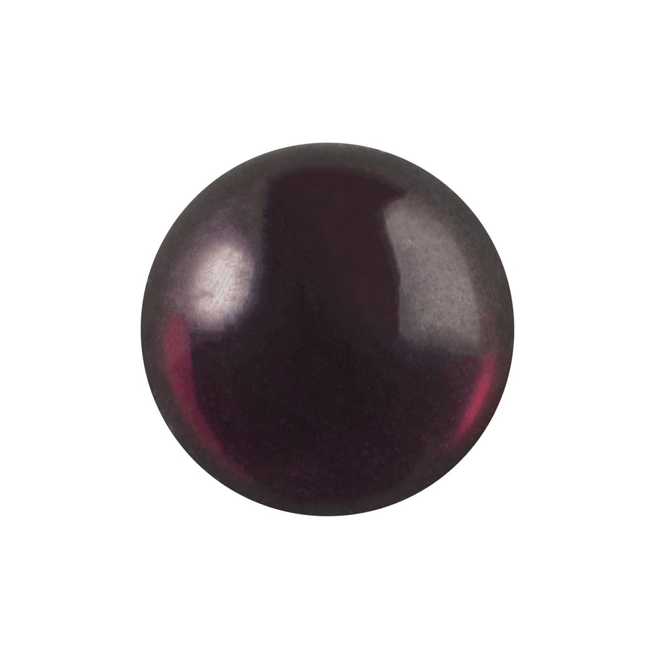 18mm Translucent Amethyst Foiled Glass Round Cabochons (2) cab2008D