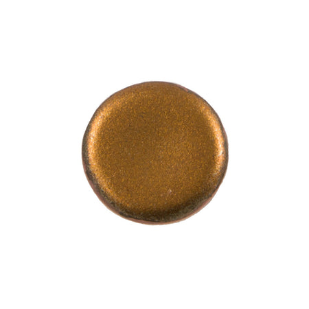 13mm Translucent Smokey Topaz Foiled Glass Round Cabochons (4) cab2006W