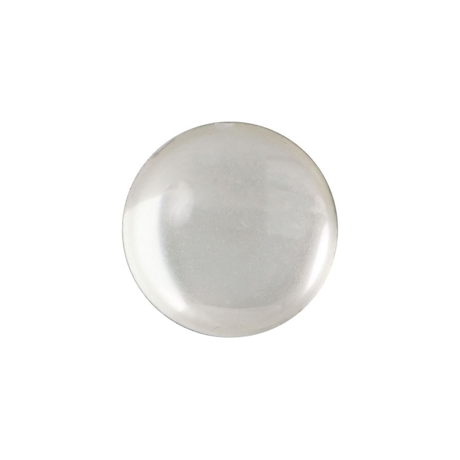 13mm Translucent Crystal Foiled Glass Round Cabochons (4) cab2006M
