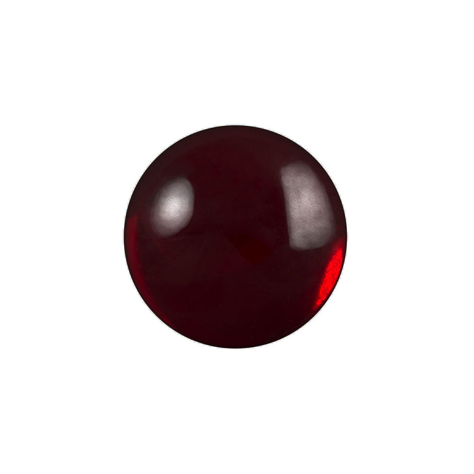 13mm Translucent Garnet Foiled Glass Round Cabochons (4) cab2006K