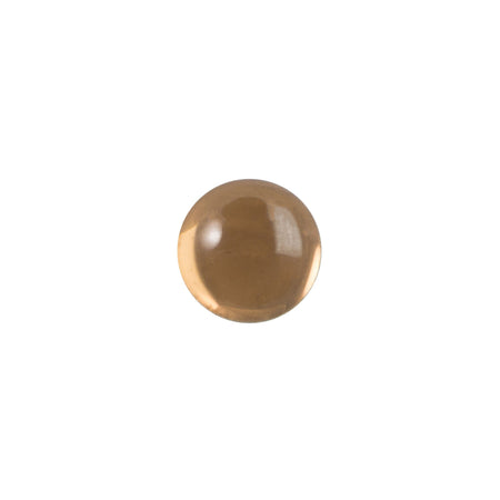 7mm Translucent Smokey Topaz Foiled Glass Round Cabochons (16) cab2003W