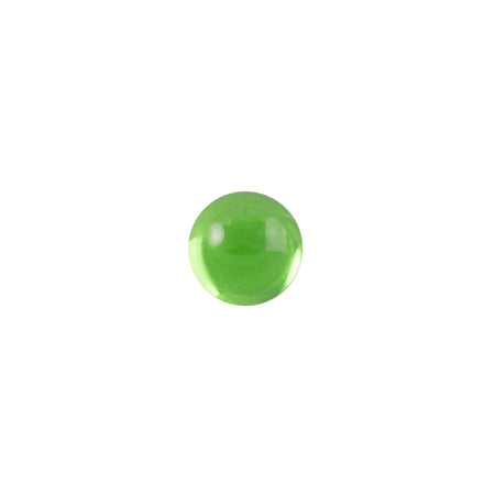 5mm Translucent Peridot Foiled Glass Round Cabochons (24) cab2002C