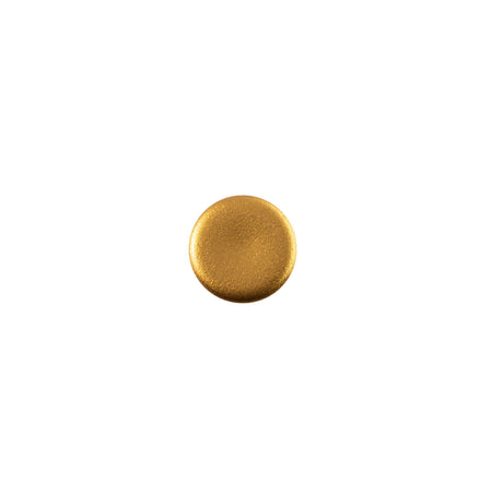 6mm Translucent Topaz Foiled Glass Round Cabochons (24) cab700DD