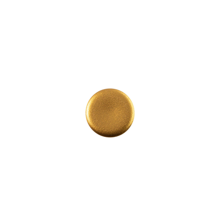 6mm Translucent Topaz Foiled Glass Round Cabochons (24) cab700DD