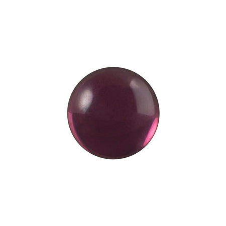 11mm Translucent Amethyst Foiled Glass Round Cabochons (6) cab2005D
