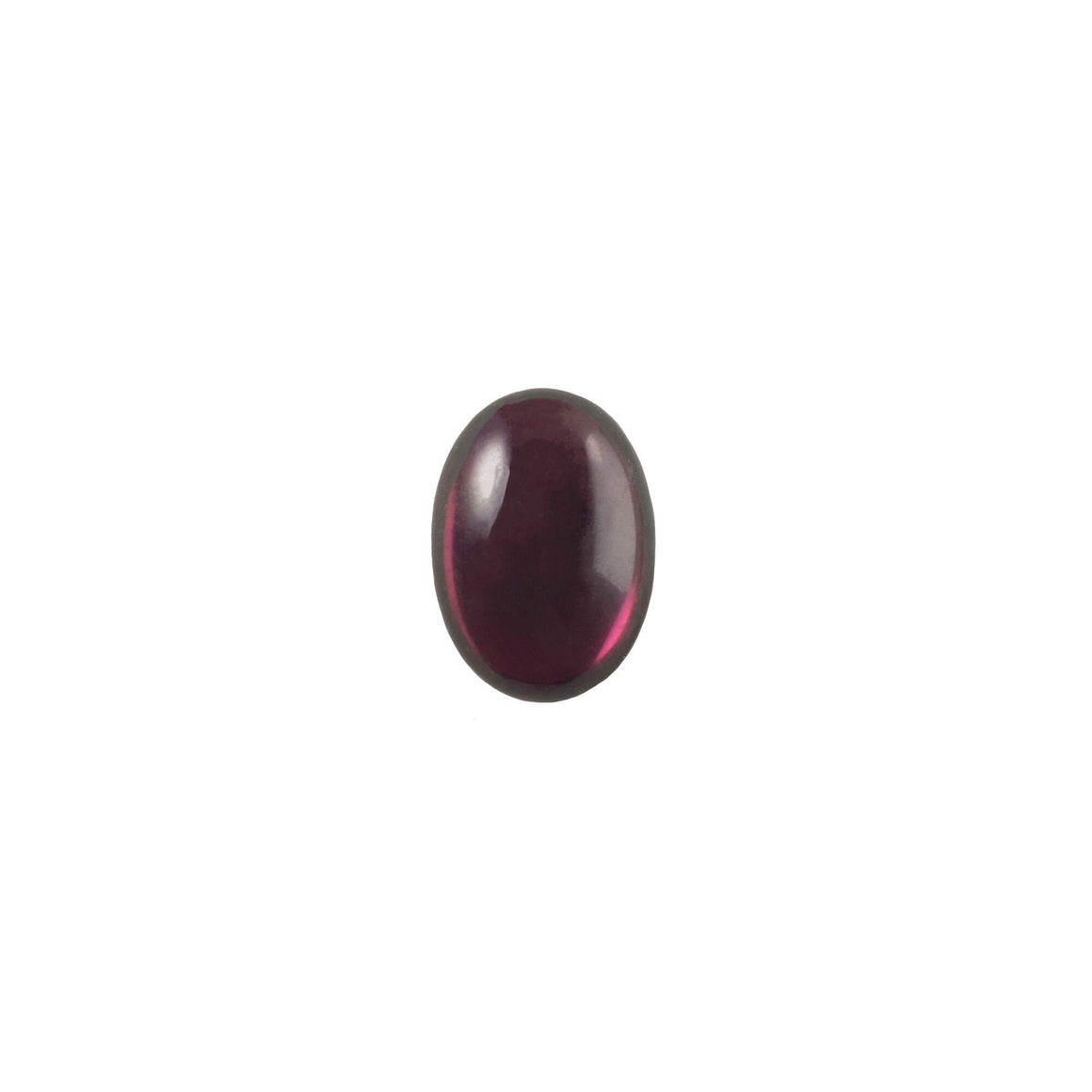8x6mm Translucent Amethyst Foiled Glass Oval Cabochons (12) cab4001D