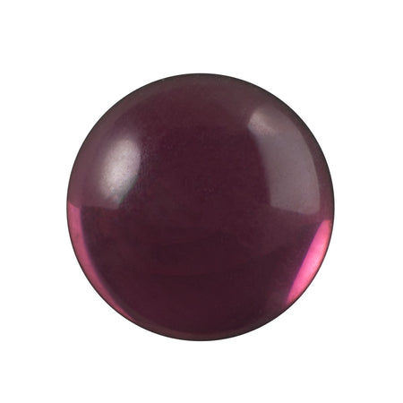 20mm Translucent Amethyst Foiled Glass Round Cabochons (1) cab2009D