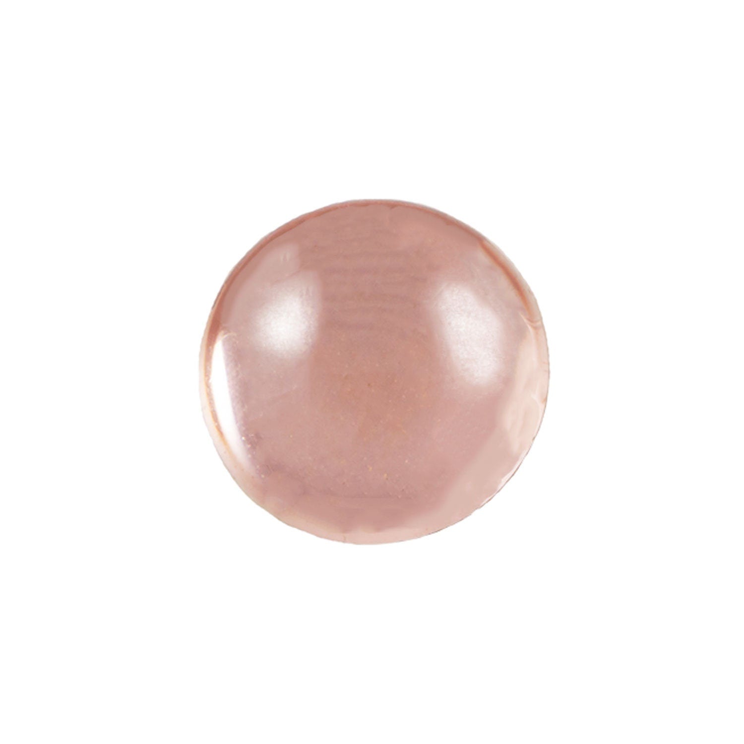 13mm Translucent Rosaline Foiled Glass Round Cabochons (4) cab2006G