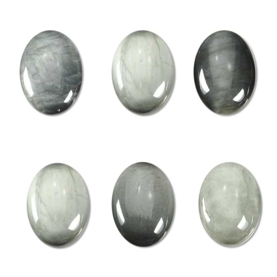 Dakota Stones Chrysoberyl Gray Cats Eye 14X10mm Oval Cabochon Gemstones CAB-CAT14X10OV