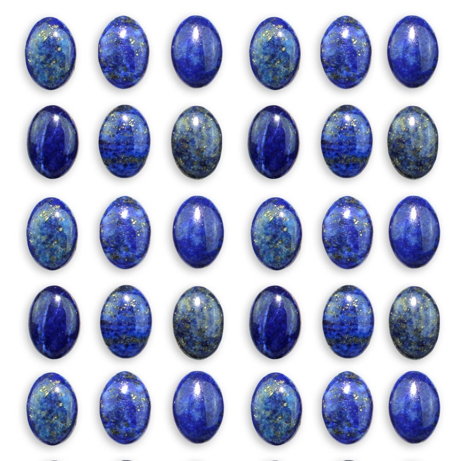Dakota Stones Lapis 14X10mm Oval Cabochon Gemstone. (1) CAB- LAP14X10OV
