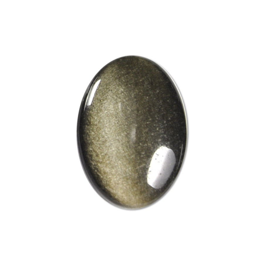 Dakota Stones Golden Obsidian 25X18mm Oval Cabochon Gemstone GOB25X18OV