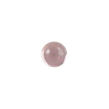 5mm Translucent Light Amethyst Foiled Glass Round Cabochons (24) cab2002N