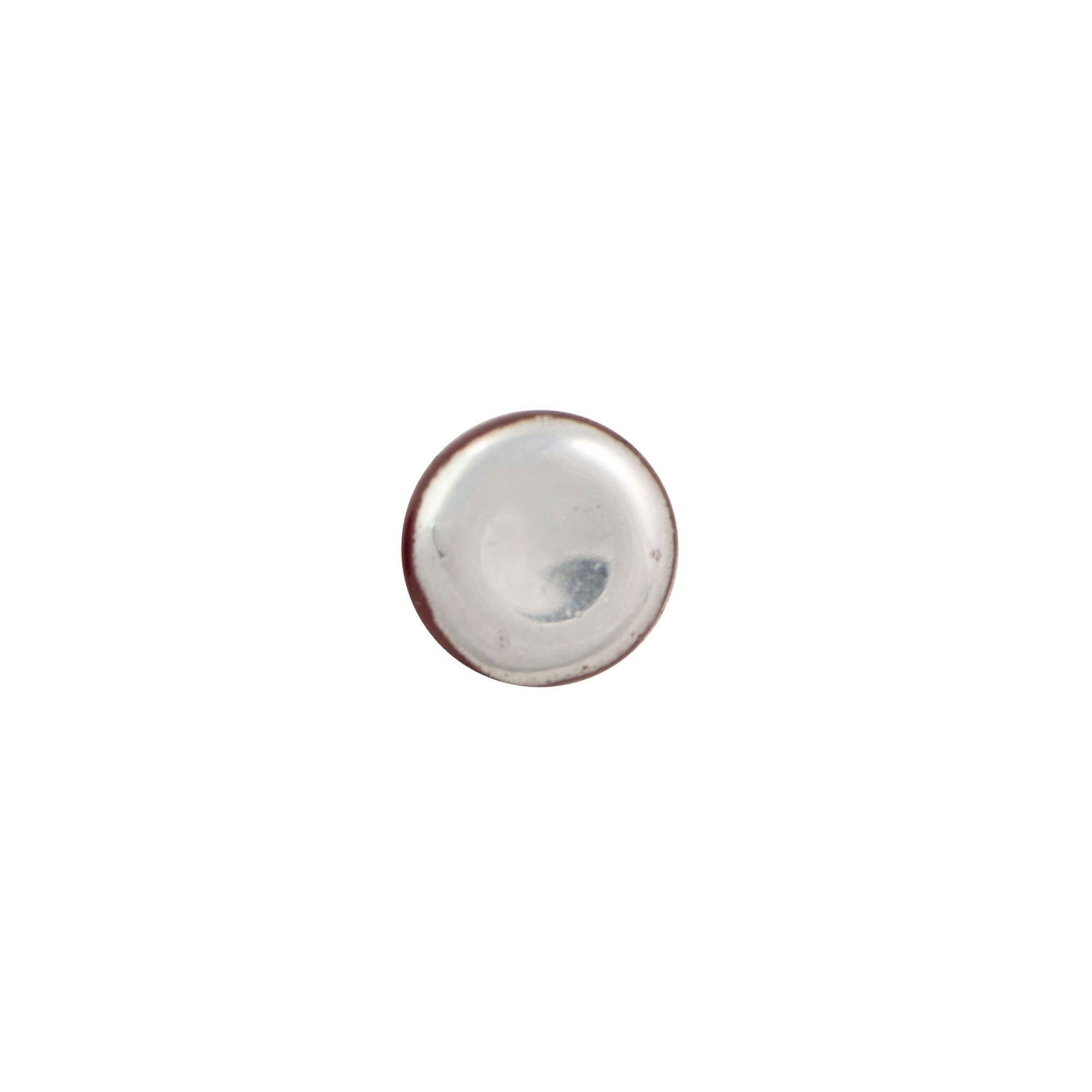 6mm Translucent Ruby Foiled Glass Round Cabochons (24) cab700CC