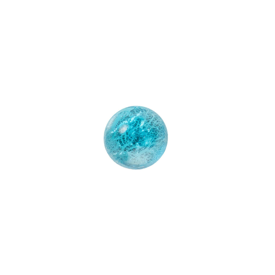 Aqua Opal Glass Round Cabochons 5mm (6) cab3002V