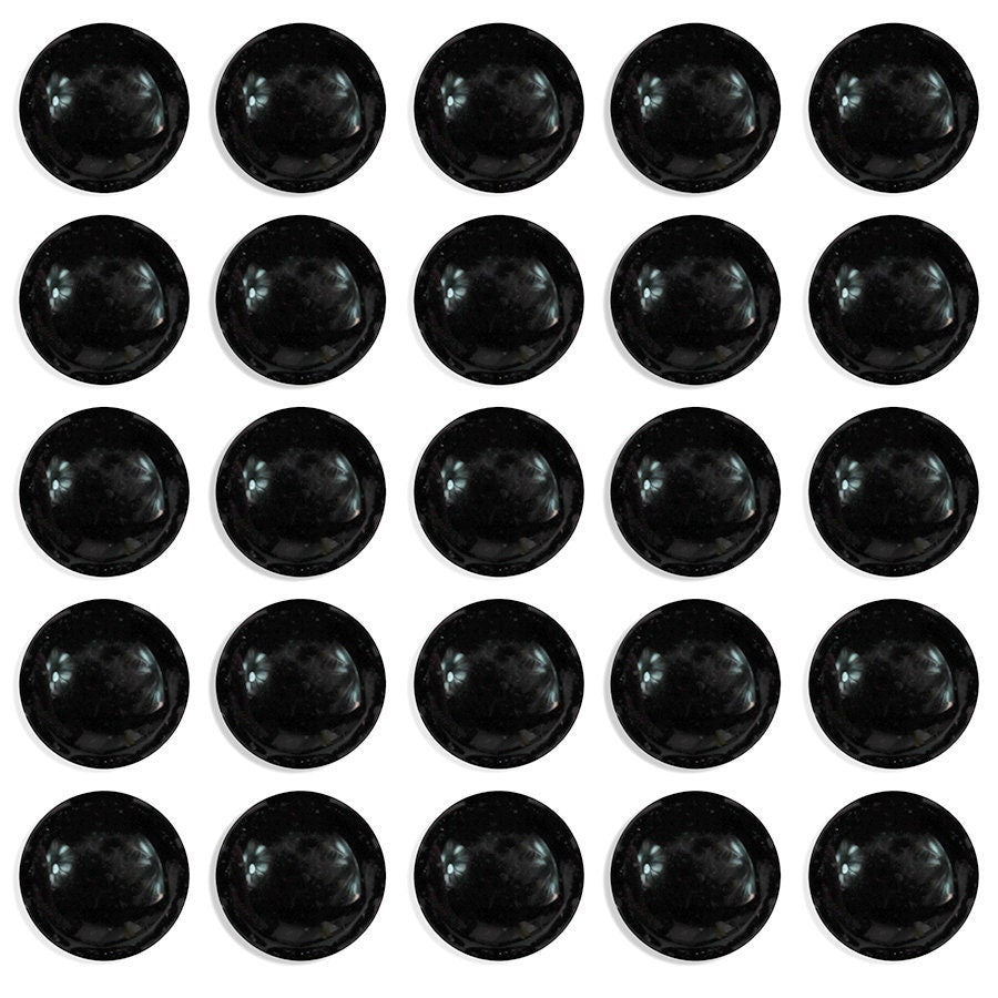 Dakota Stones Onyx 6mm Round Cabochon Gemstones. CAB-ONX6DC