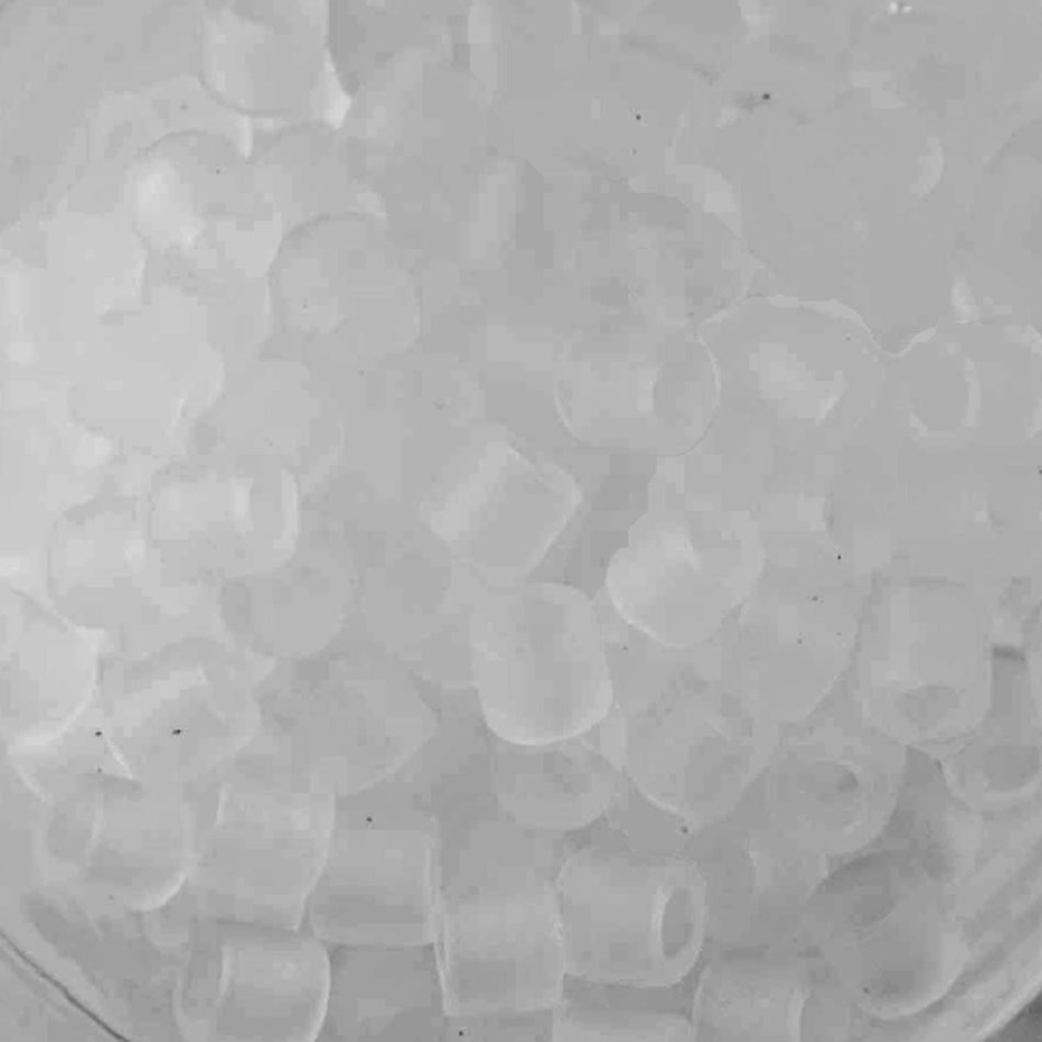 8/0 MIYUKI DELICA Matte Crystal Seed Bead (8g)