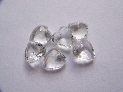 Crystal Acrylic Heart Charms Beads chr033