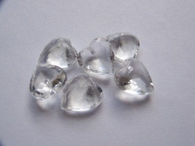 Crystal Acrylic Heart Charms Beads chr033