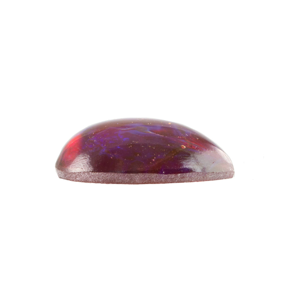 18x13mm Mexican Opal Glass Teardrop Cabochon (1)