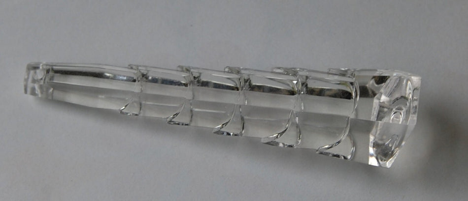 Long Crystal Clear Deco Pendant Drop pnd072B