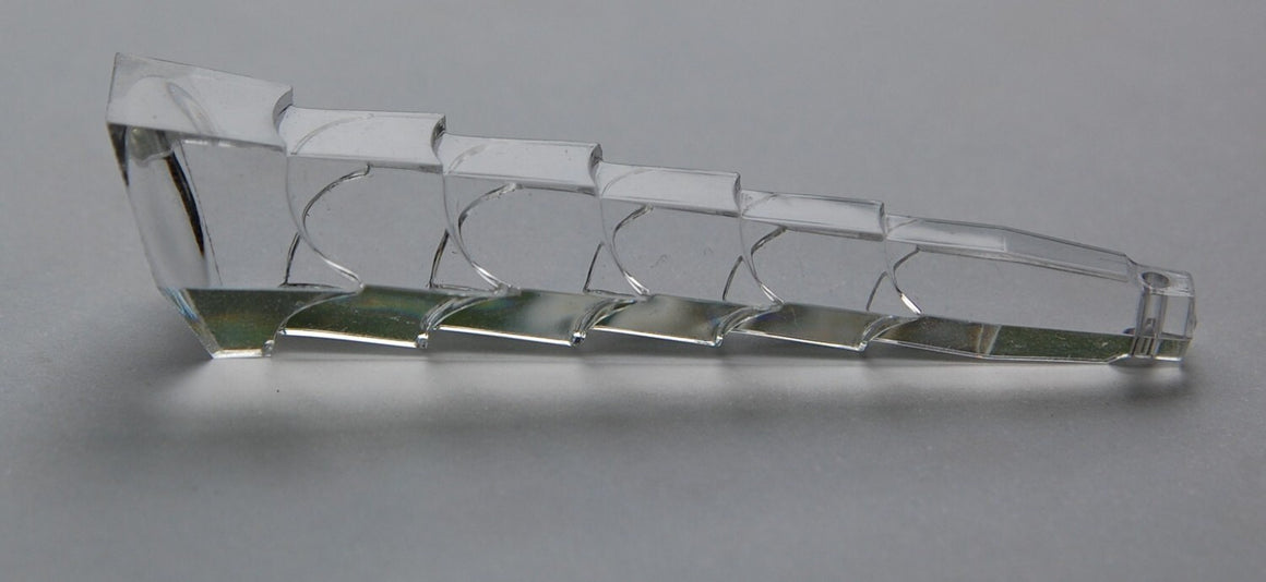 Long Crystal Clear Deco Pendant Drop pnd072B