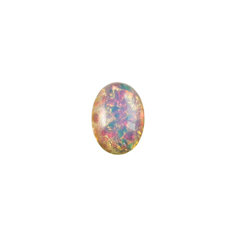 8x6mm Harlequin Opal Oval Cabochon (6)