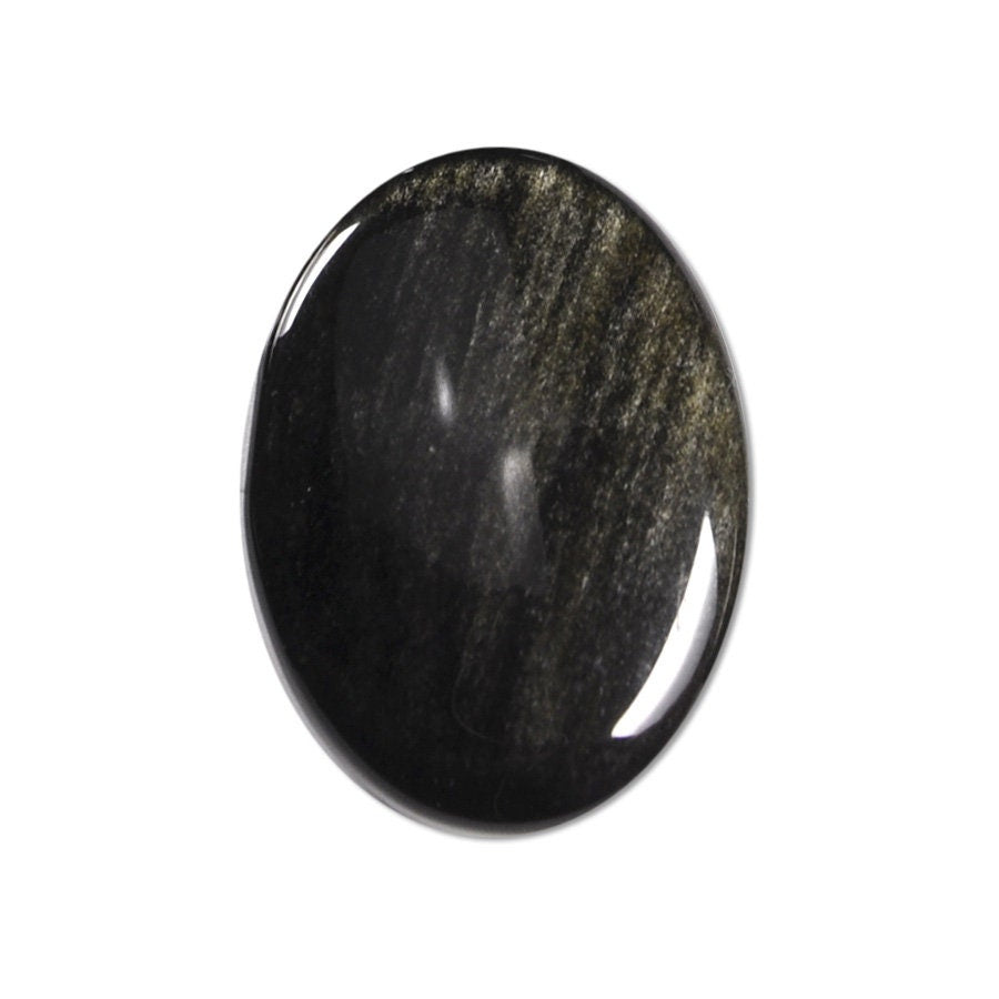 Dakota Stones Golden Obsidian 30x22mm Oval Cabochon Gemstone GOB30x22OV