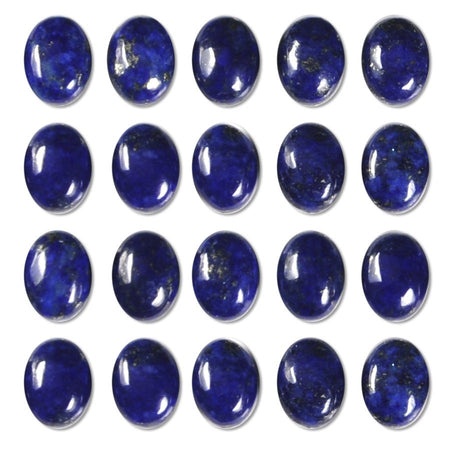 Dakota Stones Lapis 8x6mm Oval Cabochon Gemstone. (1) CAB- LAP8x6OV