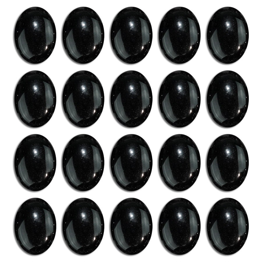 Dakota Stones Onyx 8x6mm Oval Cabochon Gemstones.  CAB-ONX8x6OV