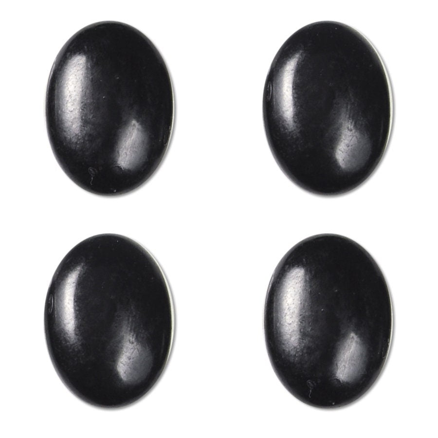 Dakota Stones Matte Onyx 18x13mm Oval Cabochon Gemstones.  CAB-MOX18x13OV