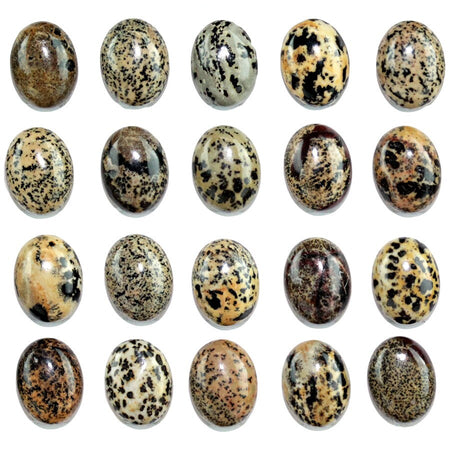 Dakota Stones Artistic Stone 8x6mm Round Cabochon Gemstones CAB-ART8x6OV