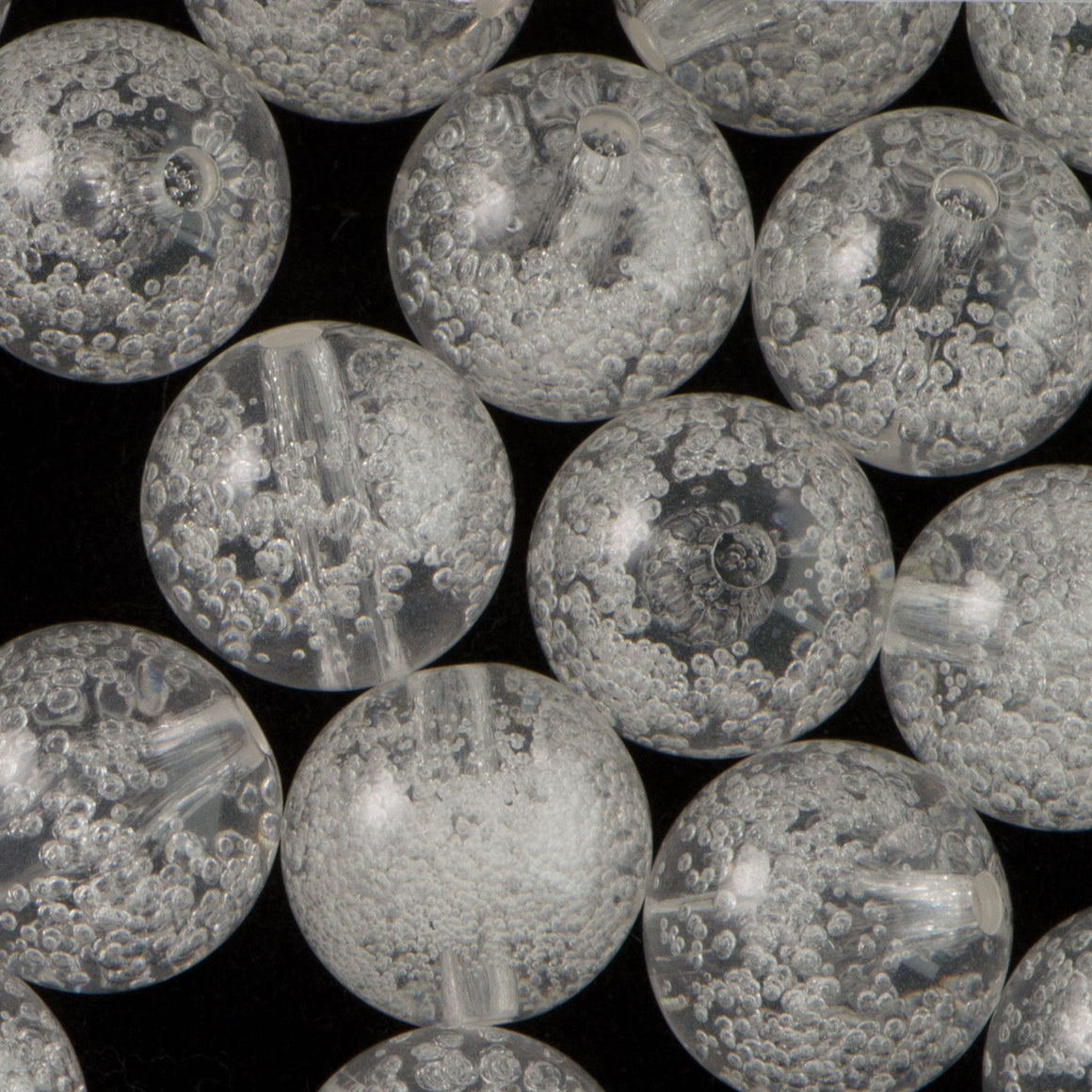 12mm Crystal Acrylic Round Beads with Bubbles (6)