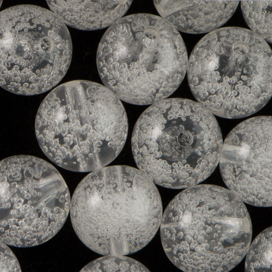 12mm Crystal Acrylic Round Beads with Bubbles (6)