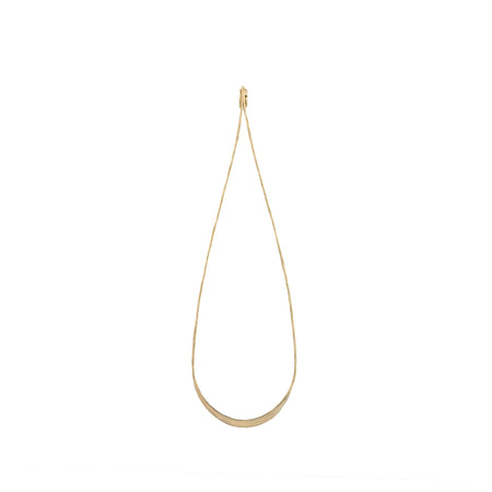 1 Hole Raw Brass Medium Hammered 3D Teardrop Hoop Pendant 47x15mm (2)